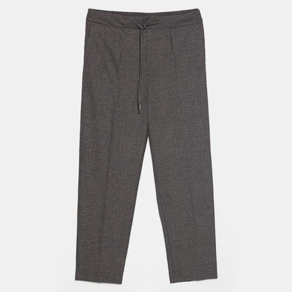 NWT Zara Easy Plaid Pants // Check Trousers - Picture 5 of 7